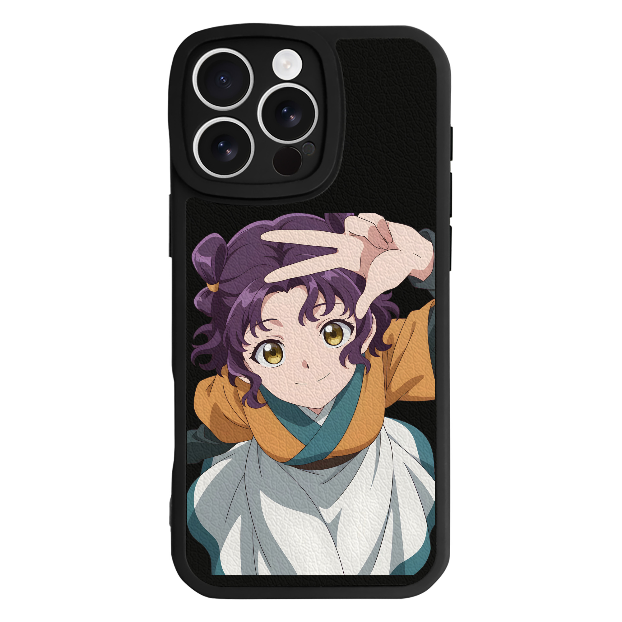 薬屋のひとりごと The Apothecary Diaries 【iPhone 16シリーズ対応】シリコンスマホケース（レザー調） 材質：シリコン